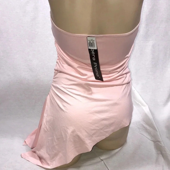 Opera Prima Size Large Vintage Pink Padded Cups Strapless Top. New With Tags - Picture 3 of 3